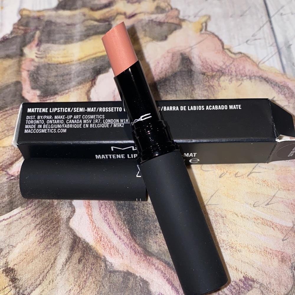 MAC COSMETICS MATTENE NAKED BLISS BNIB lipstick Rare Limited Discontinued HTF
